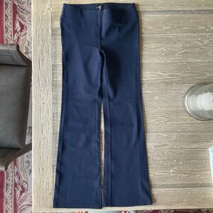 Loft navy stretch pull-on bootcut pant, size S
